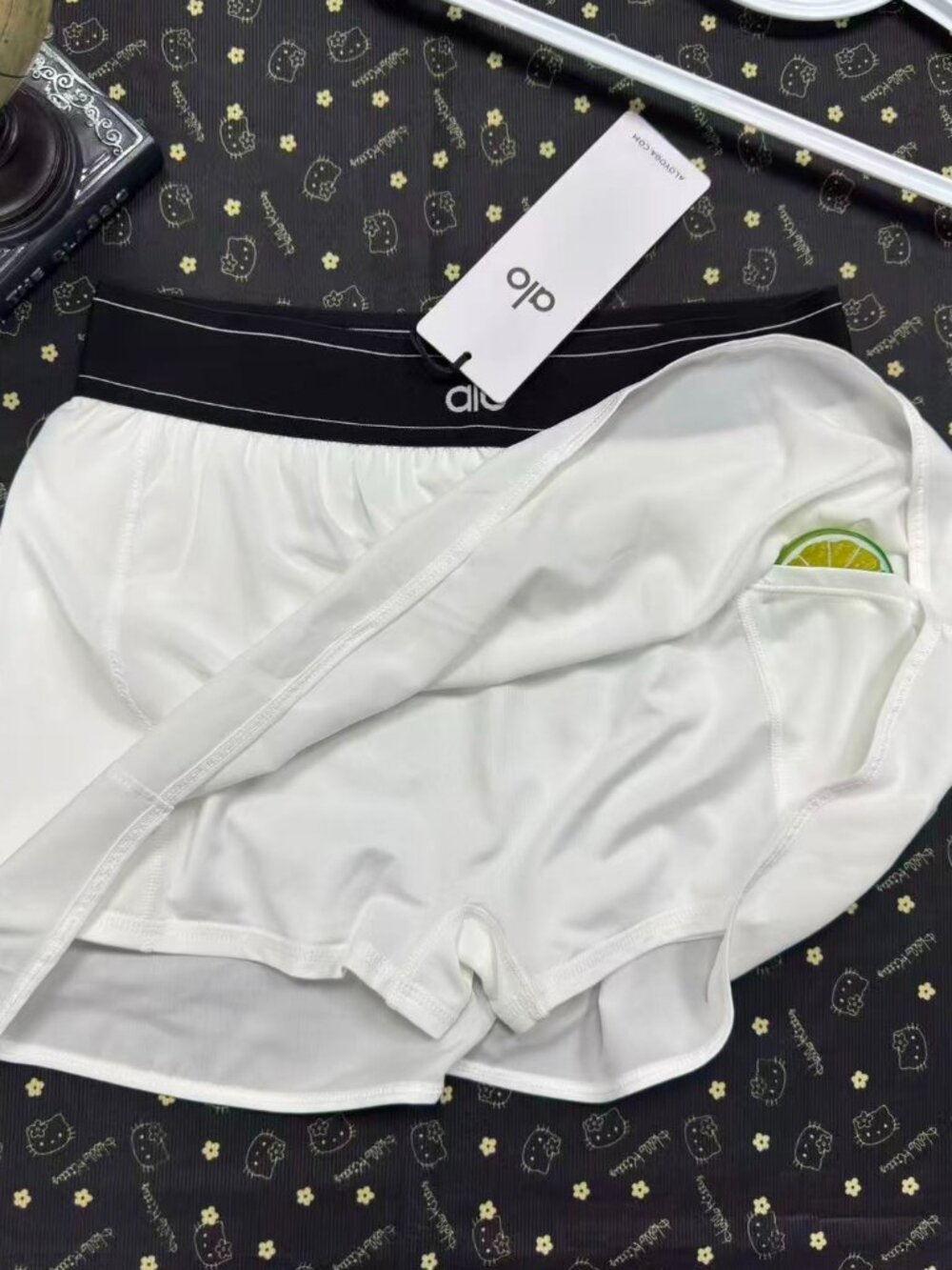 Cute Women’s White ALO Yoga🌼Match Point Tennis Skirt Athletic Mini🍗NWT - Picture 6 of 6